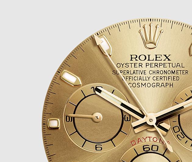 The 40 mm fake Rolex Cosmograph Daytona 116508 watches have champagne dials.