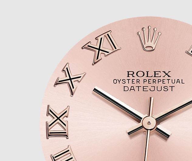 The 34 mm replica Rolex Pearlmaster 34 81285 watches have pink dials.