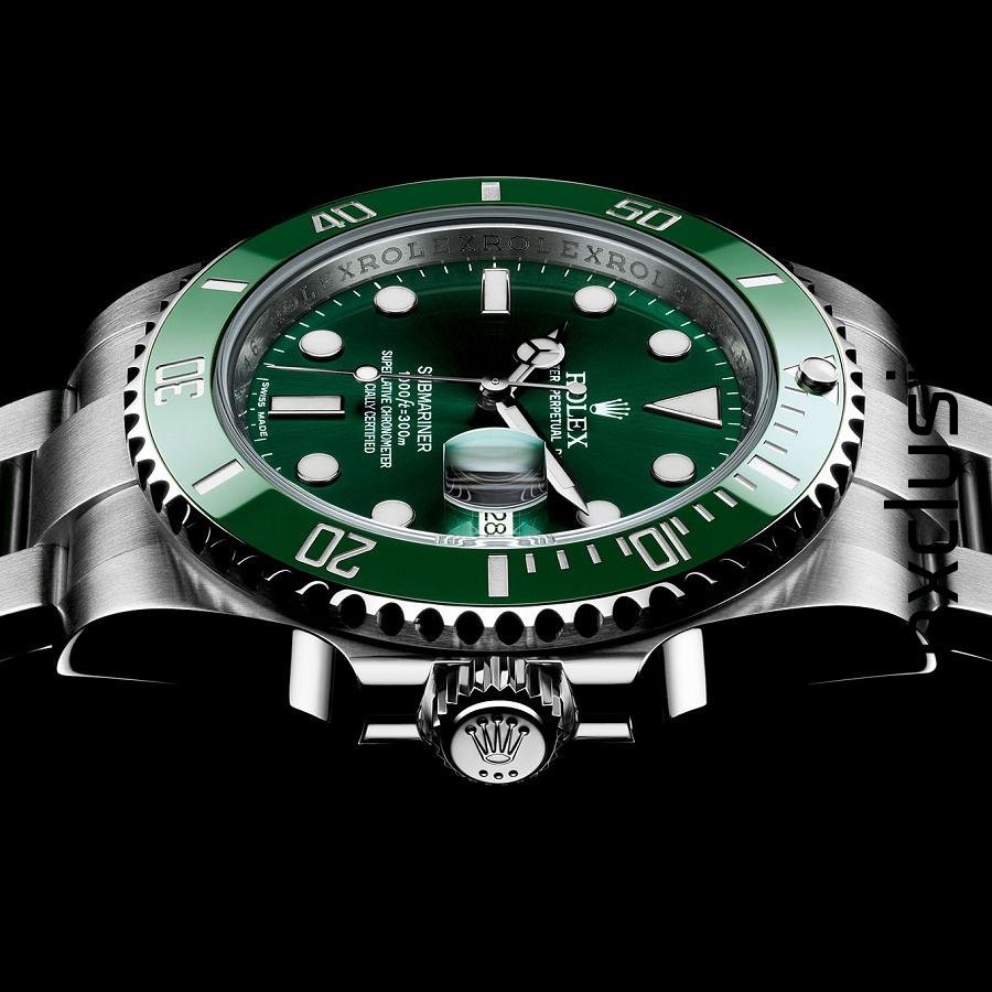 The durable copy Rolex Submariner Date 116610LV watches can guarantee water resistance to 1,000 feet.