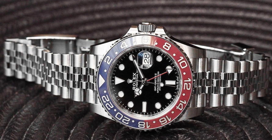 Rolex GMT-Master II fake watch is good choice for global travelers.